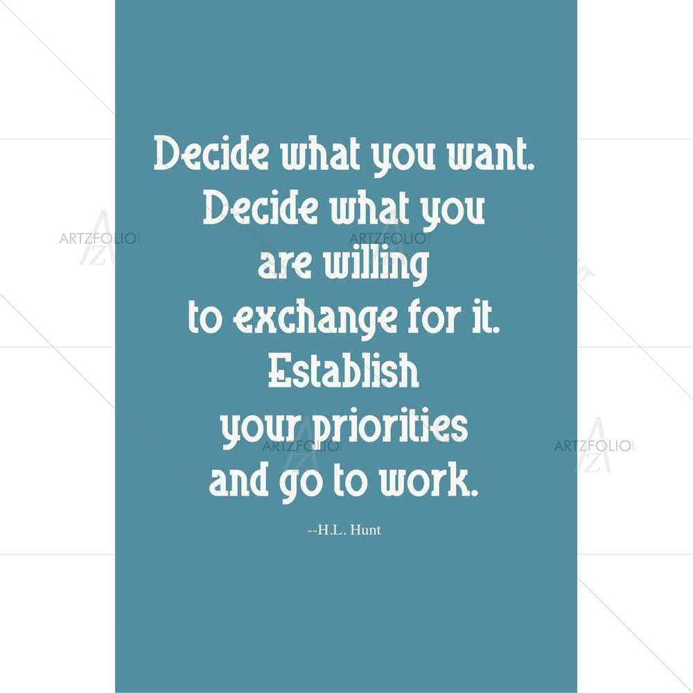 Decide Work — custom-size art design 5008488