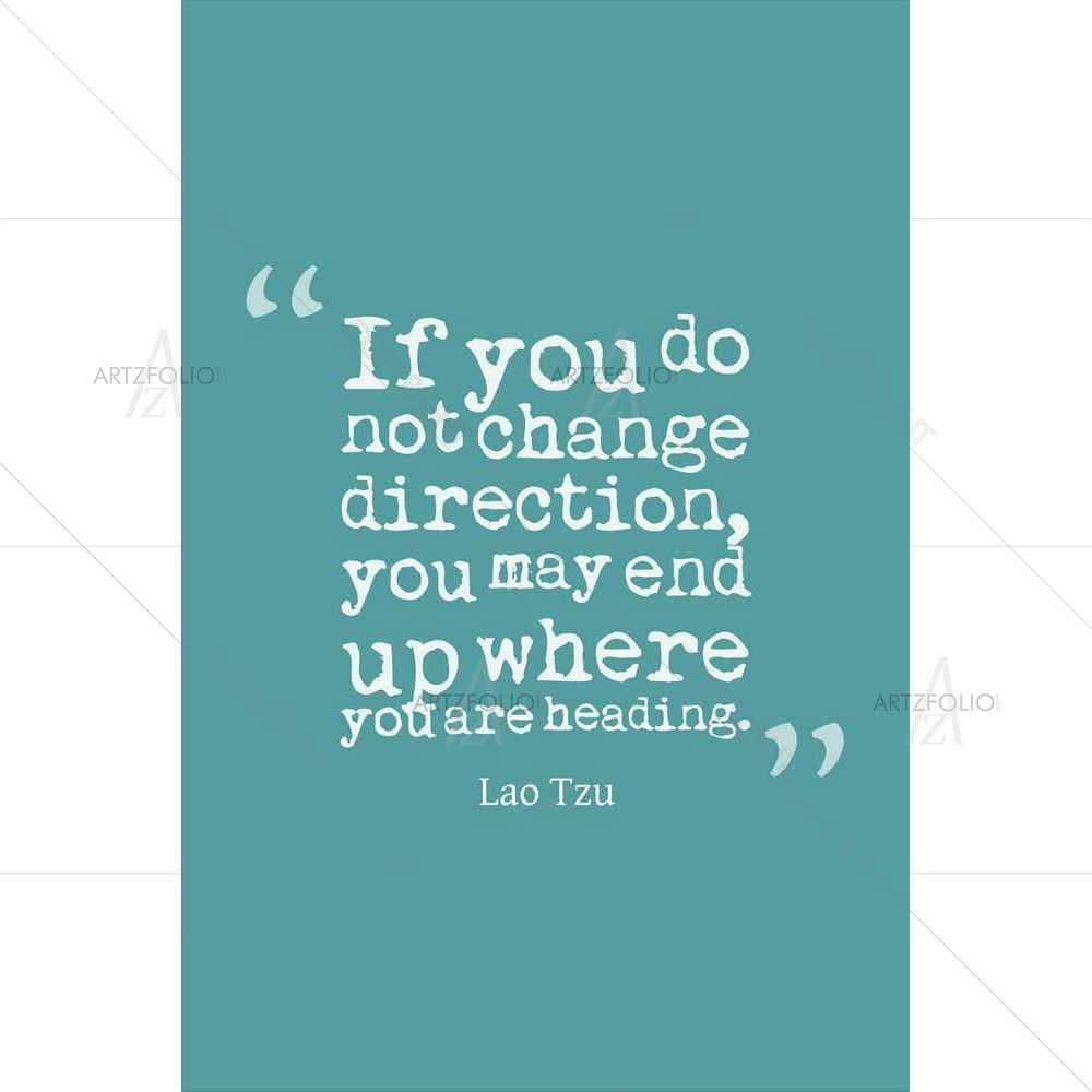 Direction — Inspirational custom art by ArtzFolio