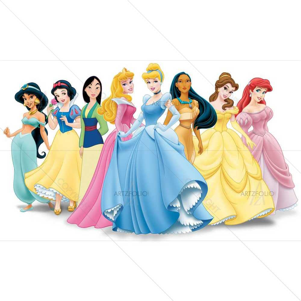 Disney Princesses — custom-size art design 5008490