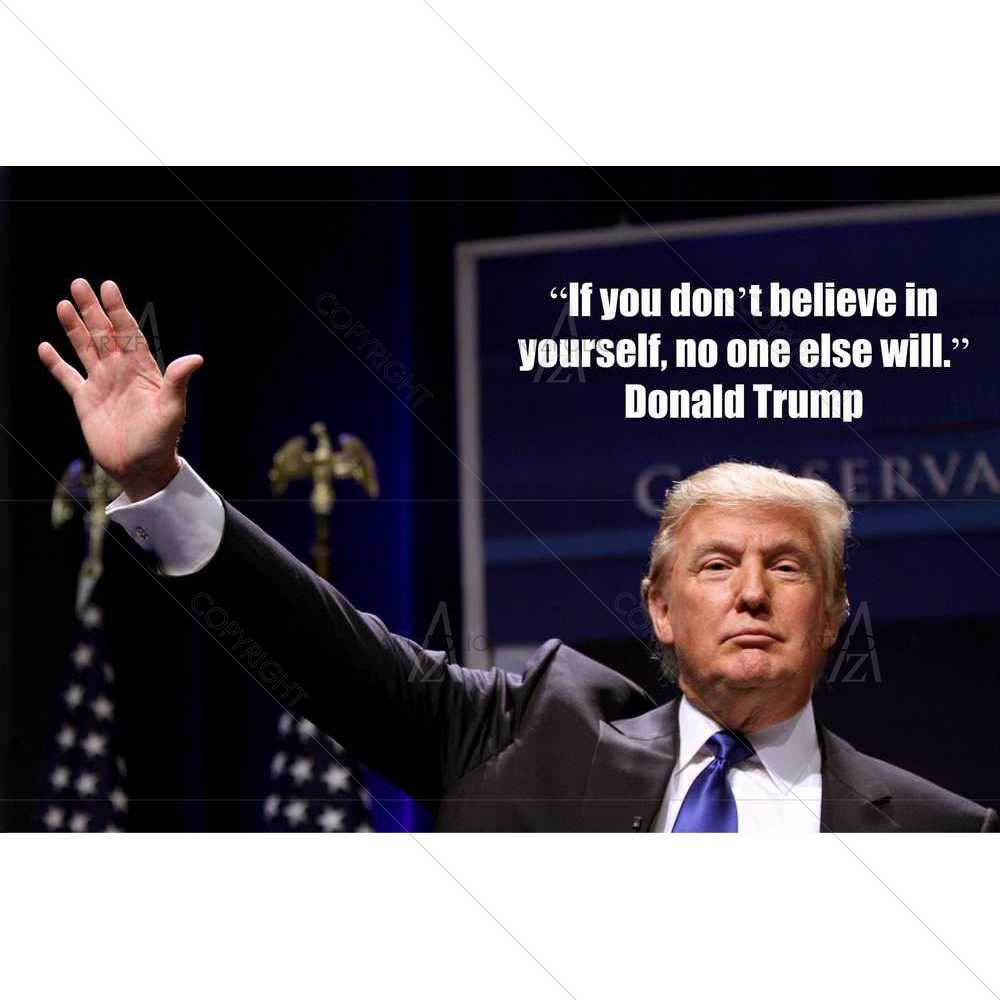 Donald Trump Believe — custom-size art design 5008492