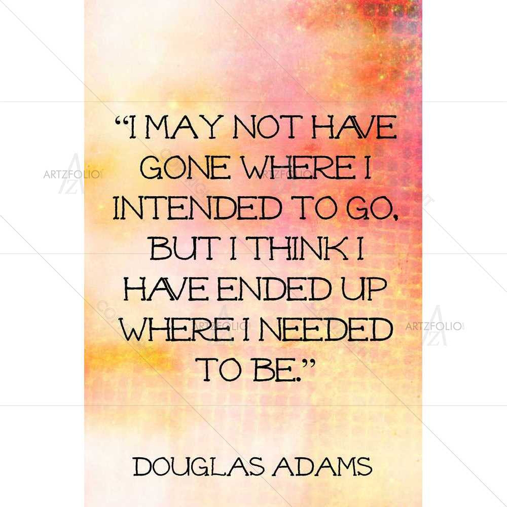 Douglas Adams — custom-size art design 5008494