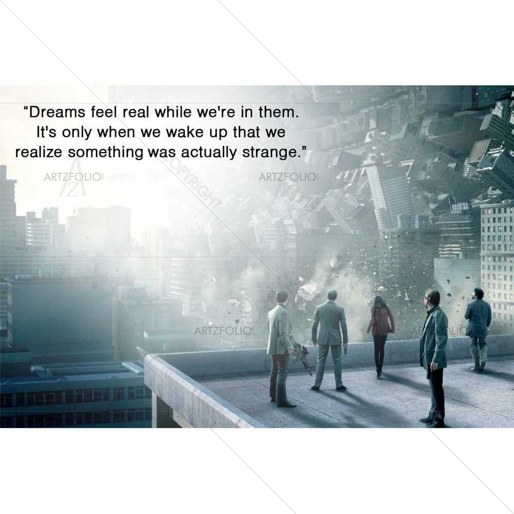 Dreams Feel Real — Cinema custom art by ArtzFolio