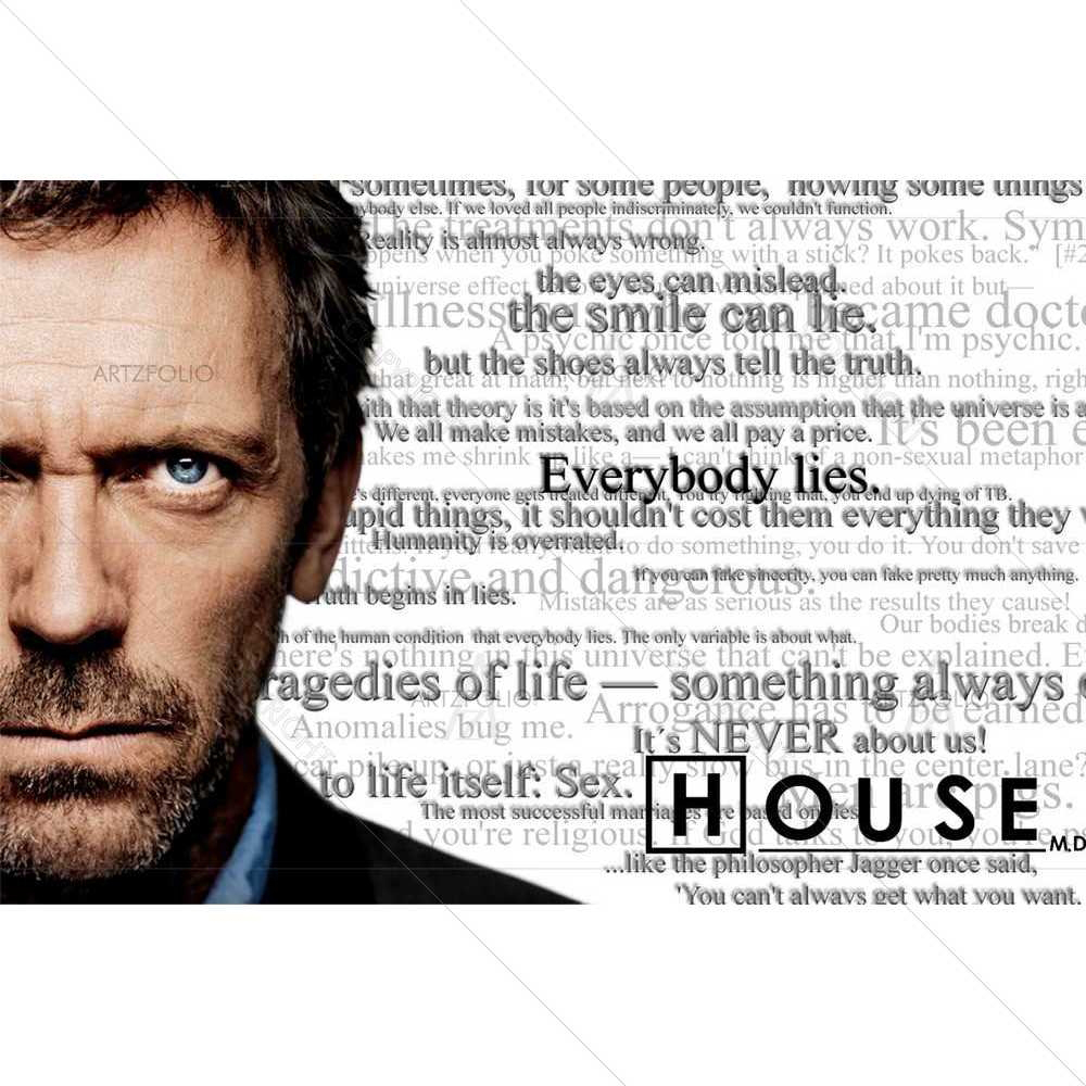 Everybody Lies — custom-size art design 5008502