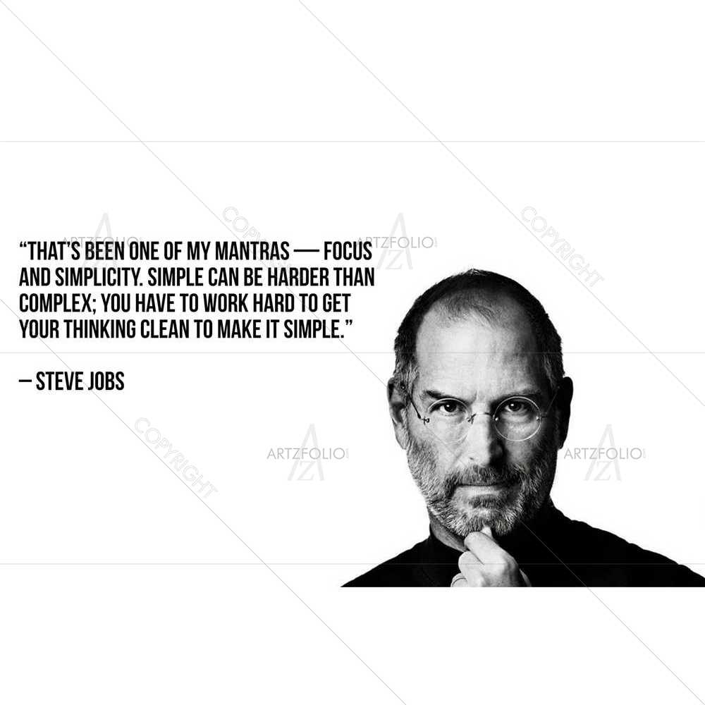 Focus Simplicity — custom-size art design 5008507