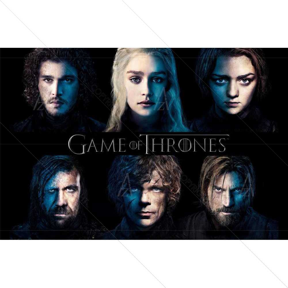 Game of Thrones Cast — Cinema custom art by ArtzFolio