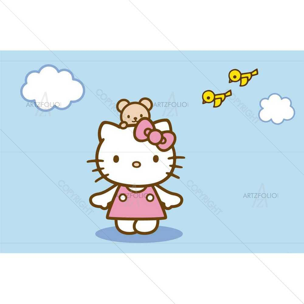 Hello Kitty — Baby custom art by ArtzFolio