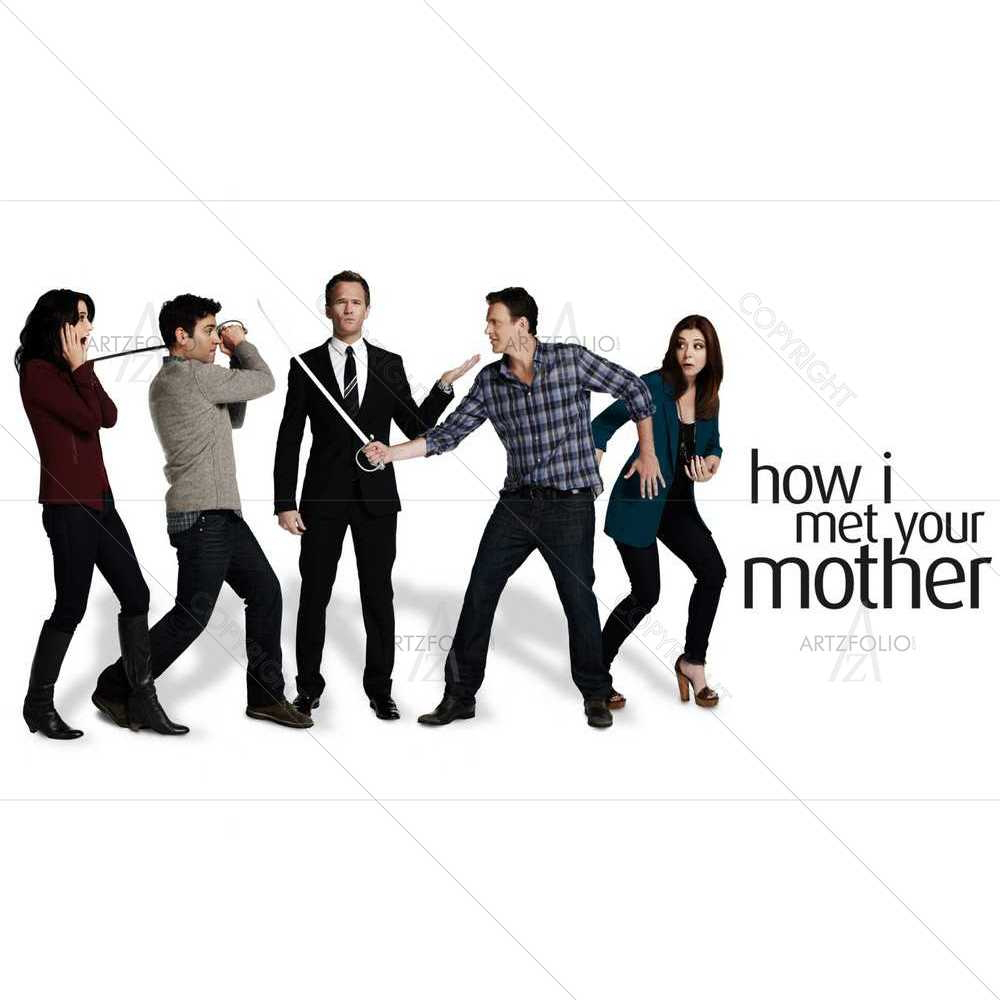 How I Met Your Mother — custom-size art design 5008521