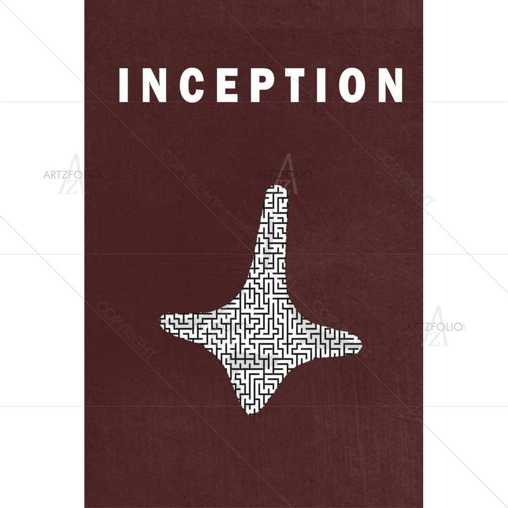 Inception Movie — custom-size art design 5008524