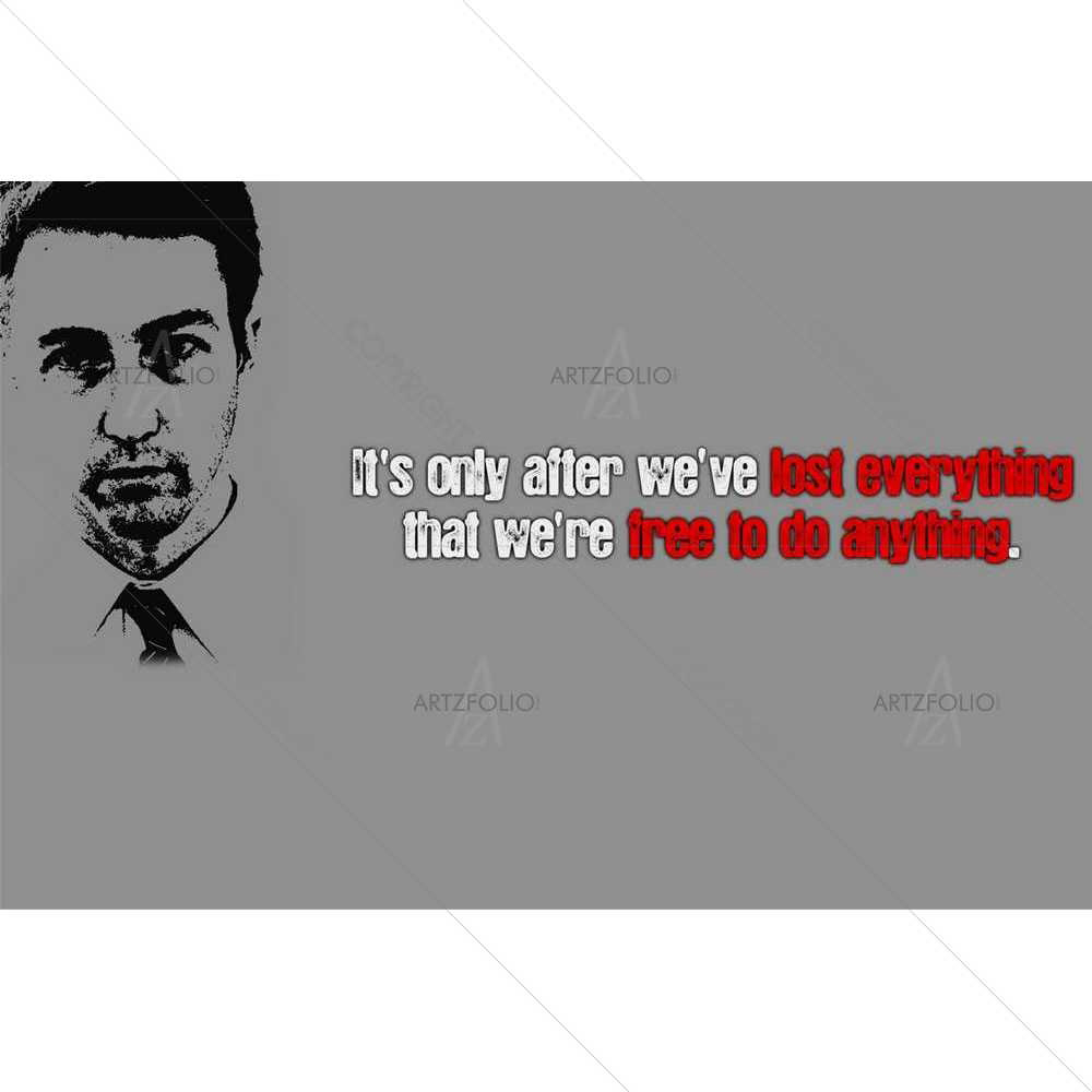 Lost Everything — custom-size art design 5008562