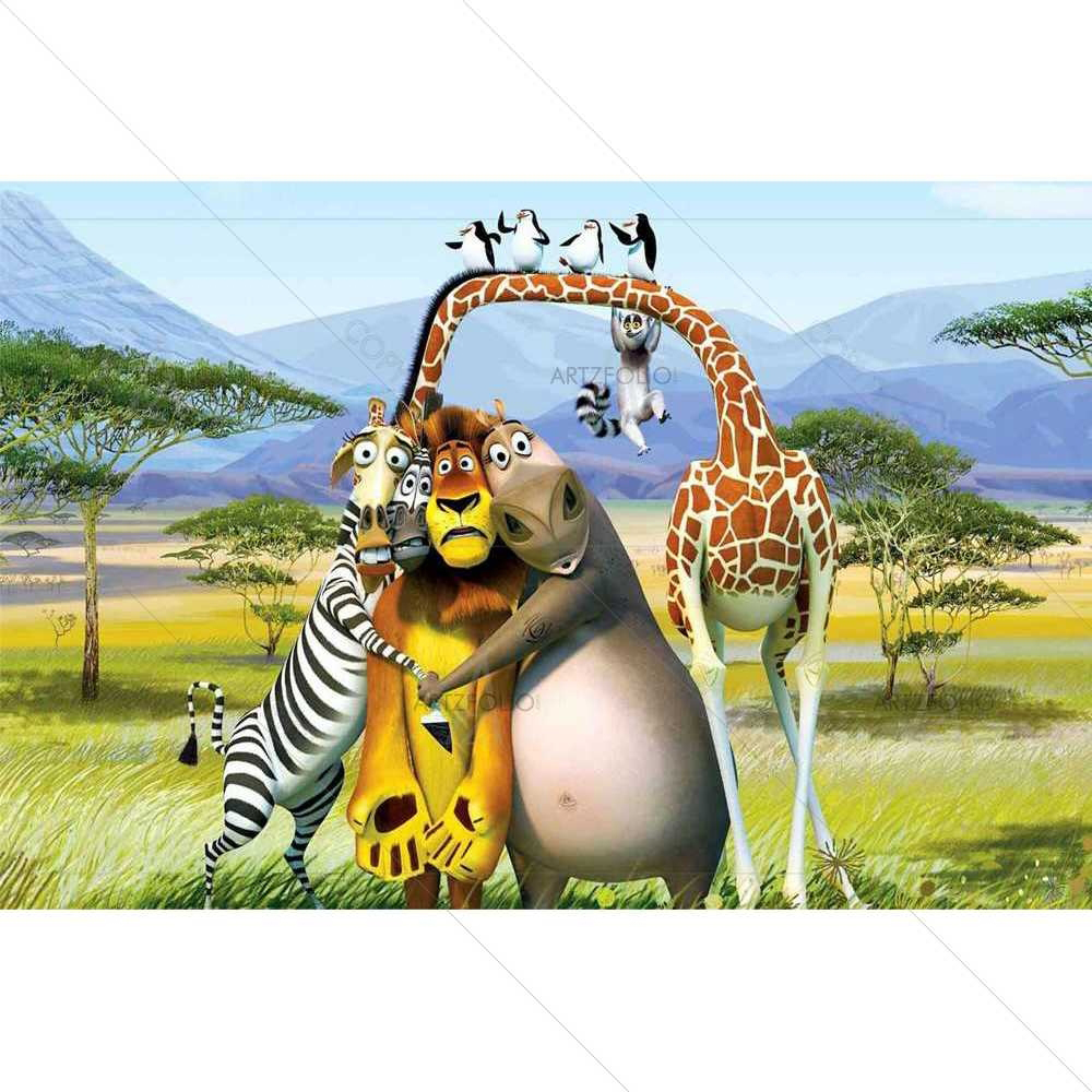 Madagascar — Animals custom art by ArtzFolio