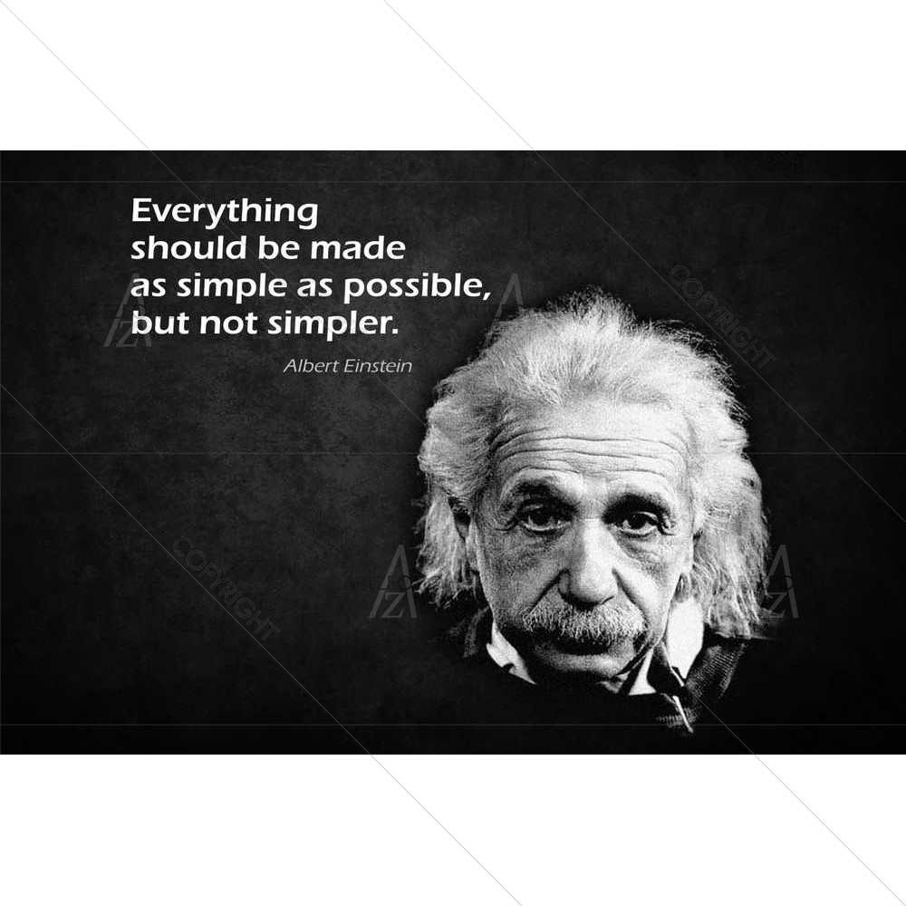Make it Simple — custom-size art design 5008568