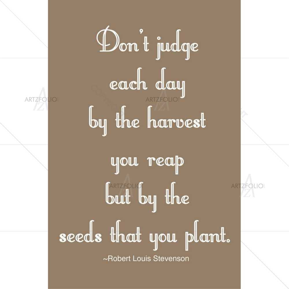 Reap Seeds — Inspirational custom art by ArtzFolio