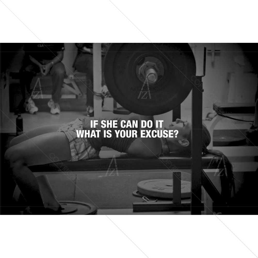 She Can Do It — custom-size art design 5008586