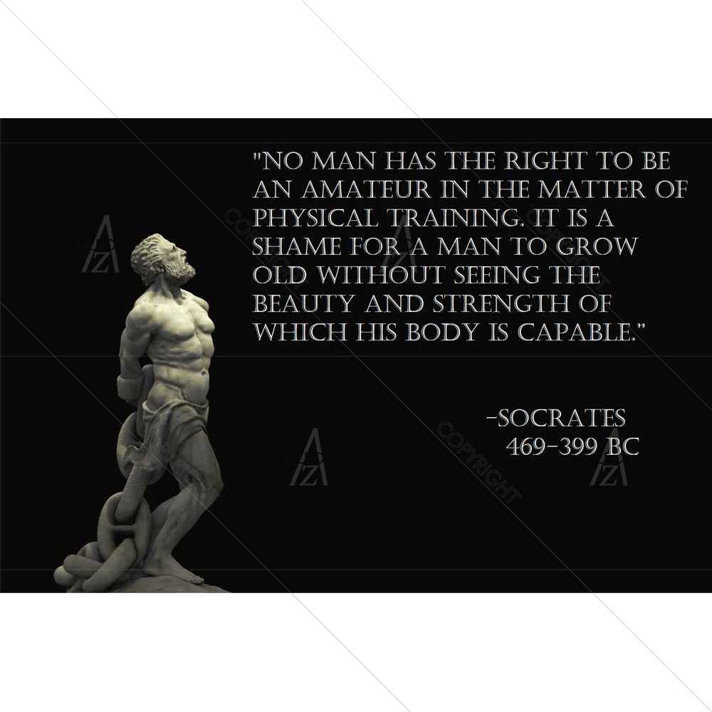 Socrates Right — Ancient custom art by ArtzFolio