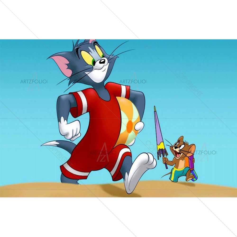 Tom Jerry — custom-size art design 5008608