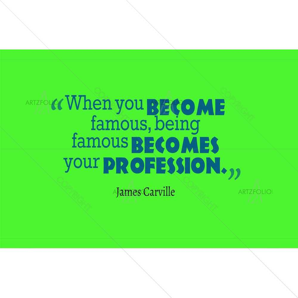 When you become famous — Inspirational custom art by ArtzFolio