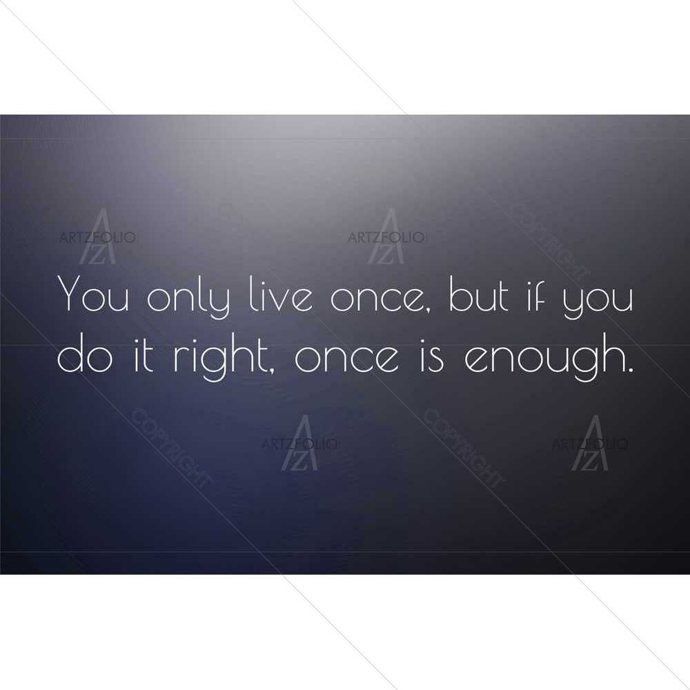YOLO — custom-size art design 5008622