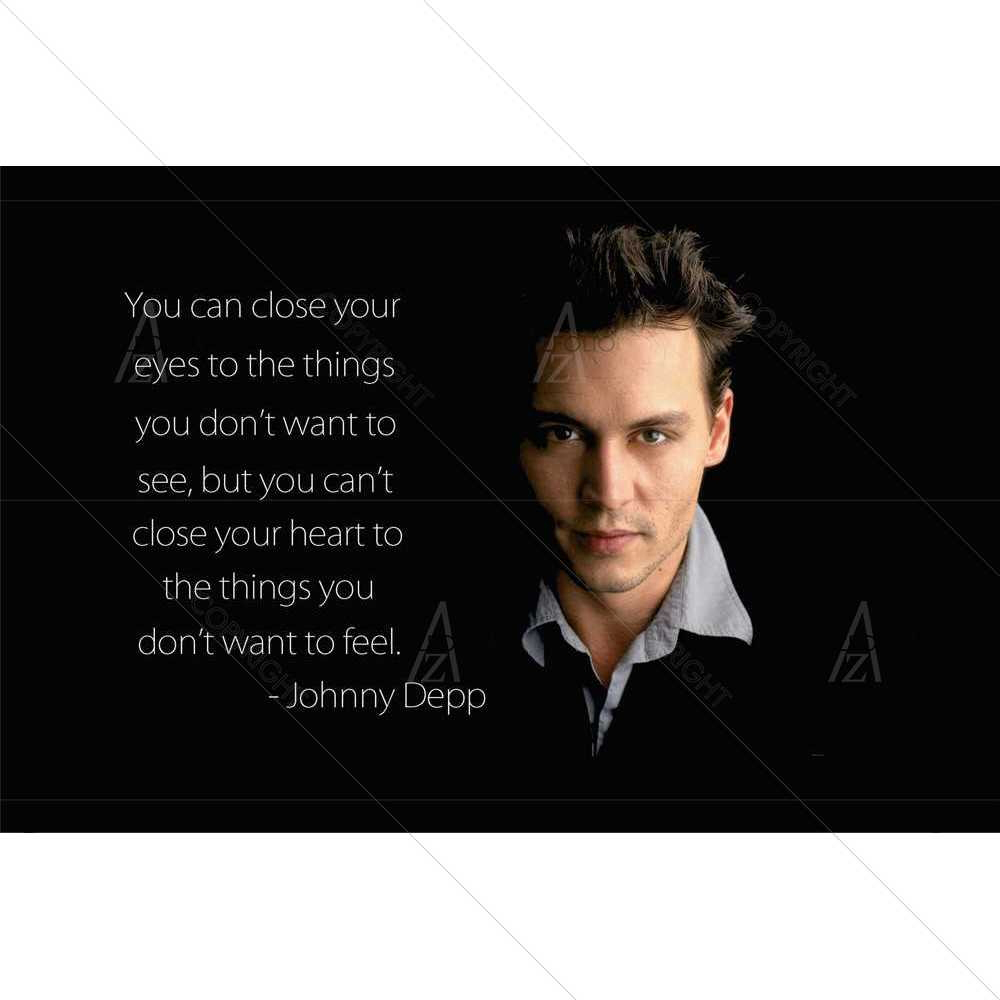 You can't close your eyes — custom-size art design 5008623