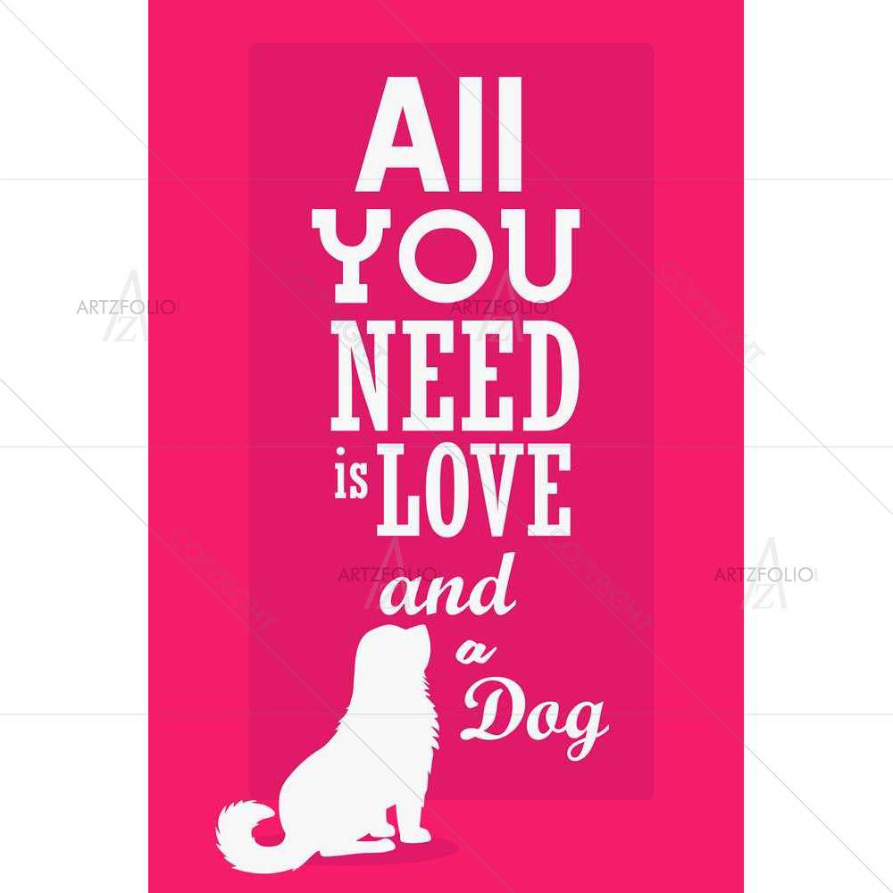 All You Need — custom-size art design 5008626