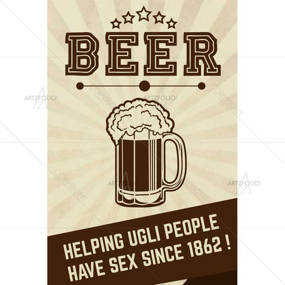 Beer Ugly — Comedy art