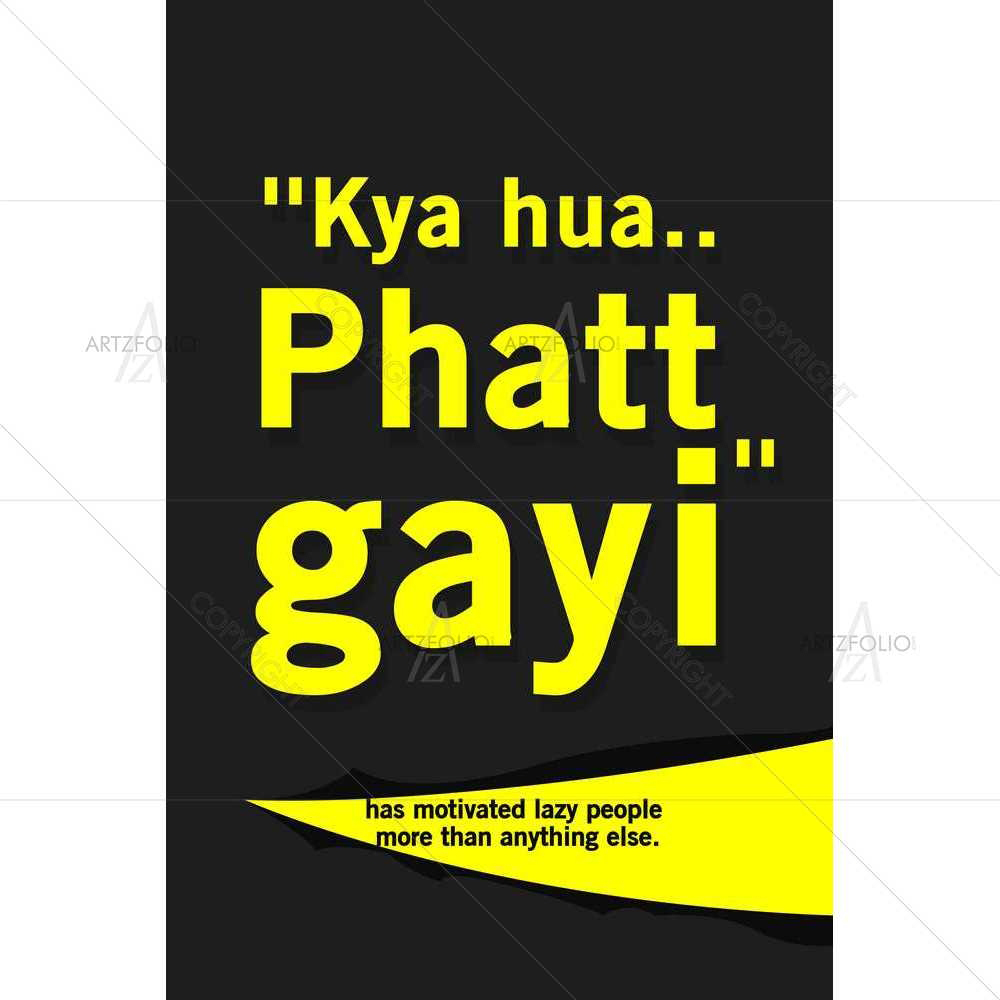 Kya Hua Phatt — Adult custom art by ArtzFolio