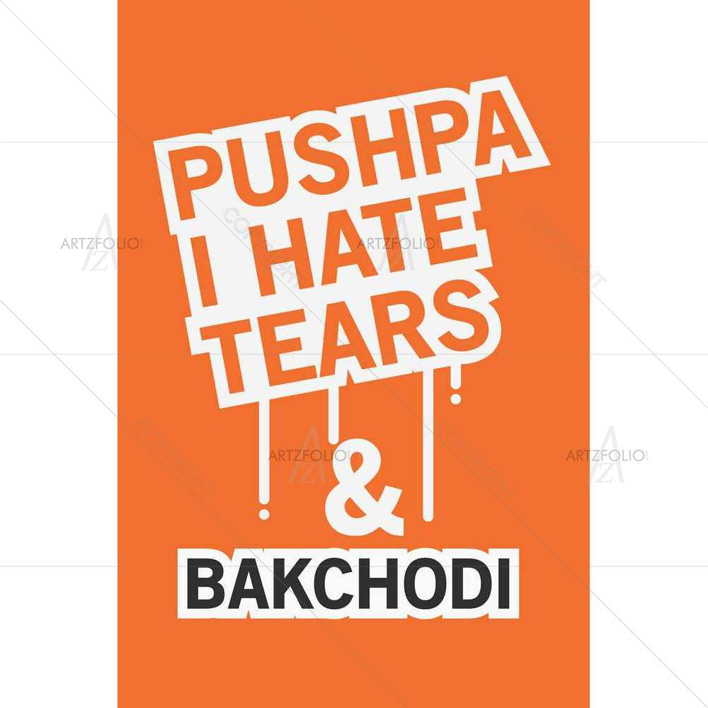 Pushpa — custom-size art design 5008662