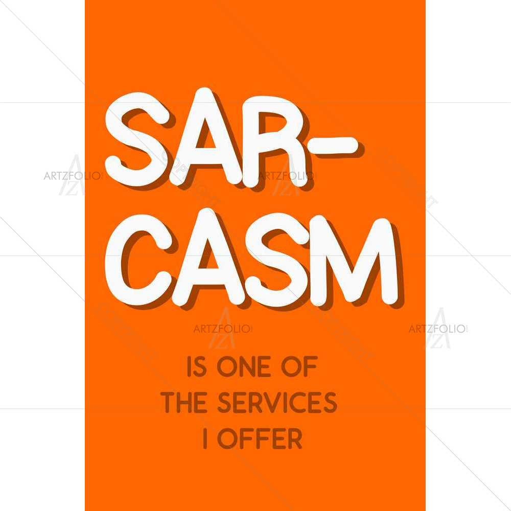 Sar-Casm — custom-size art design 5008664