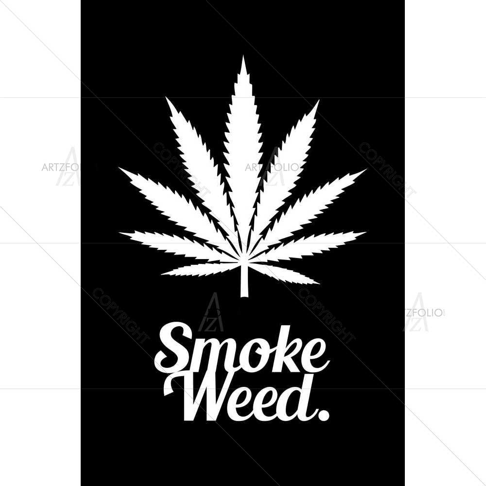 Smoke Weed — custom-size art design 5008667
