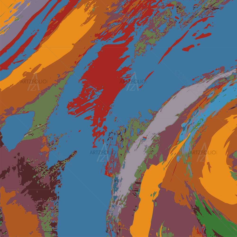 Abstract Watercolours D2 — custom-size art design 5008677