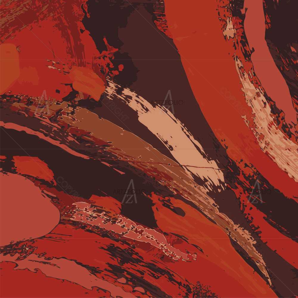 Abstract Watercolours D7 — Abstract custom art by ArtzFolio