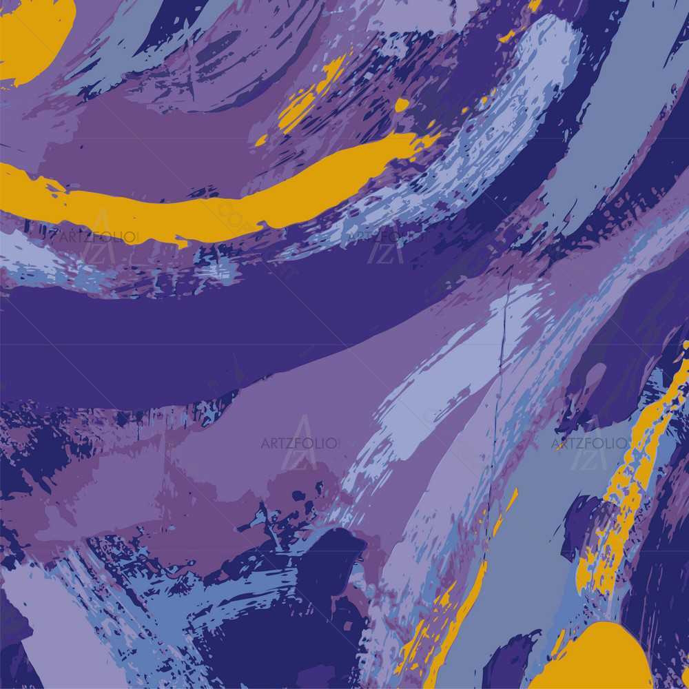 Abstract Watercolours D8 — custom-size art design 5008683