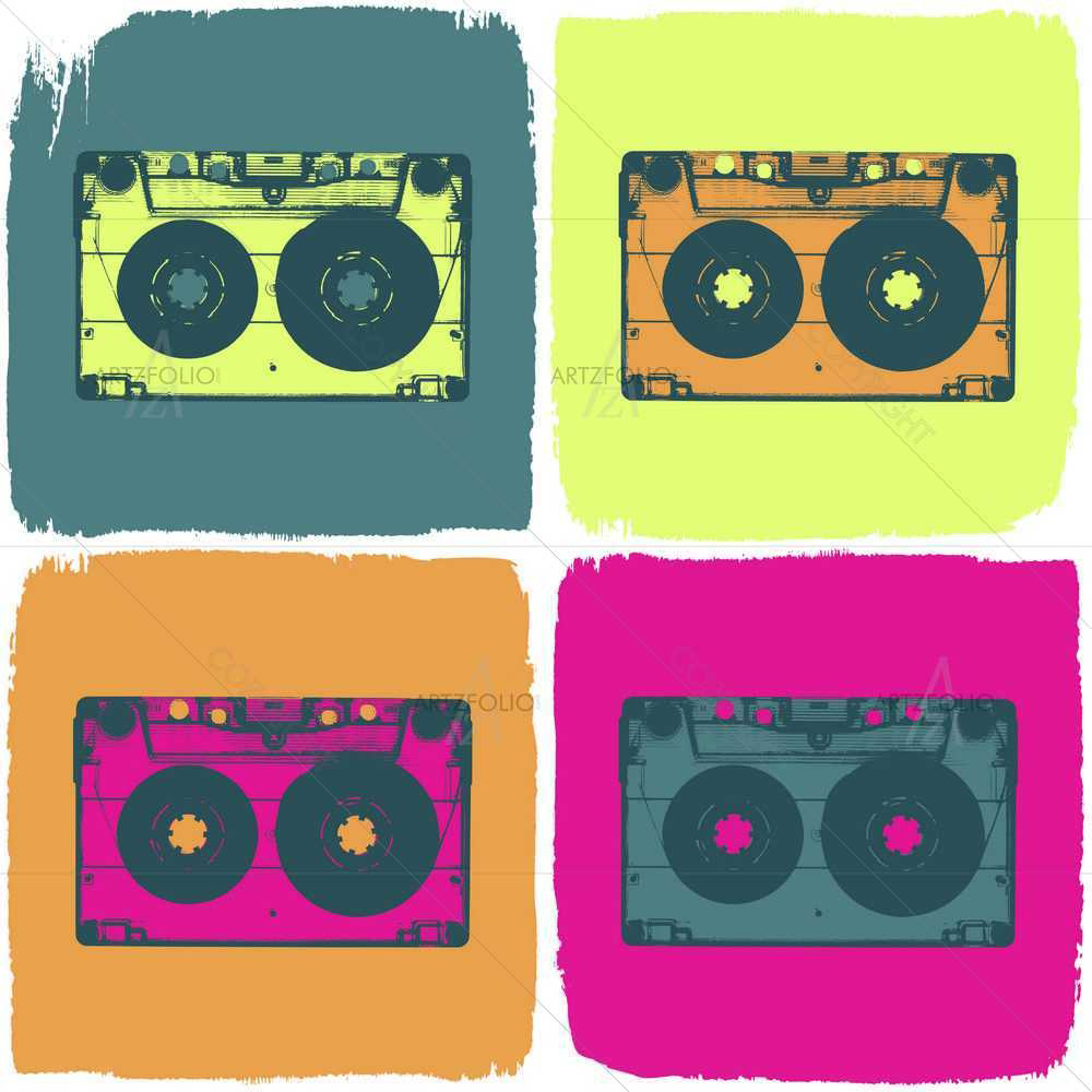 Audio Cassette — custom-size art design 5008691