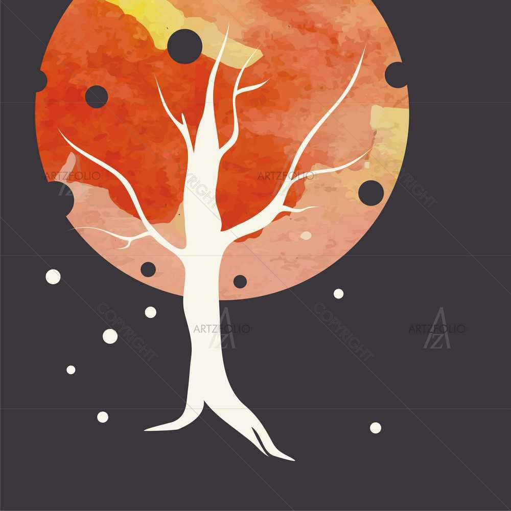 Autumn Fall D3 — custom-size art design 5008694