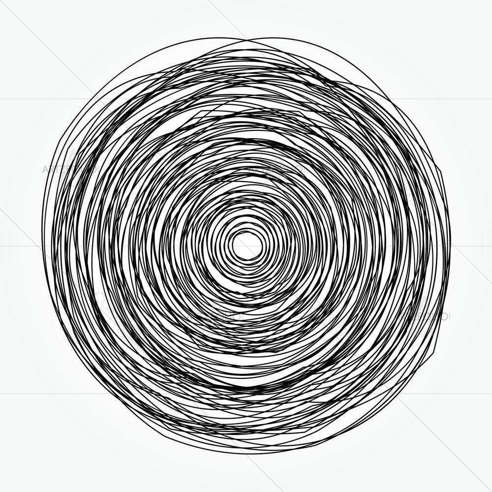 Grunge Strokes D5 — custom-size art design 5008712