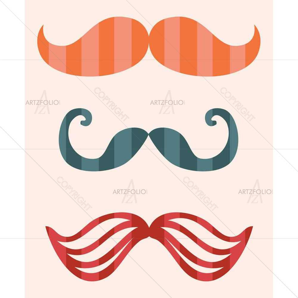 Mustache D5 — custom-size art design 5008810