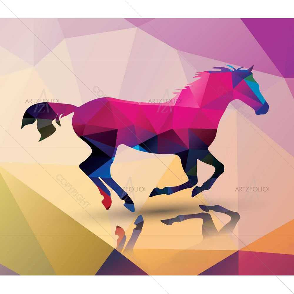 Origami Animals D1 — custom-size art design 5008812