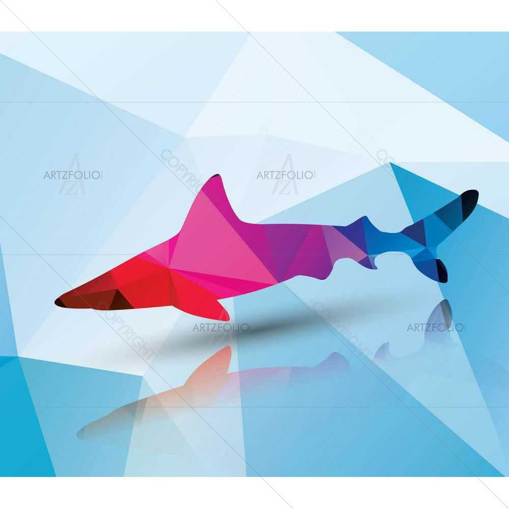 Origami Animals D3 — custom-size art design 5008814