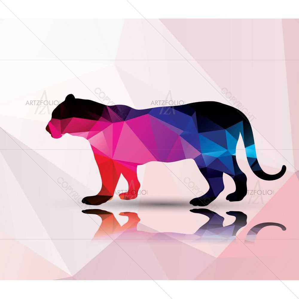 Origami Animals D9 — custom-size art design 5008820