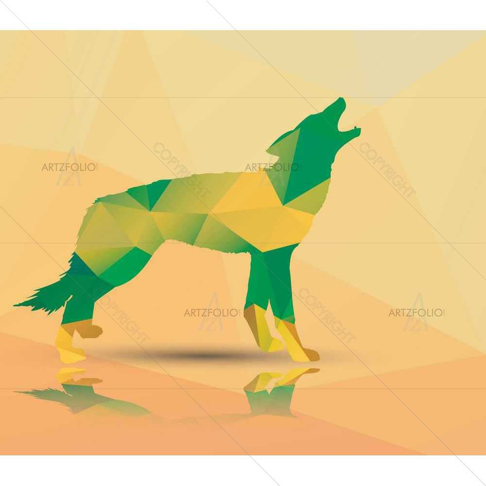 Origami Animals D10 — custom-size art design 5008821