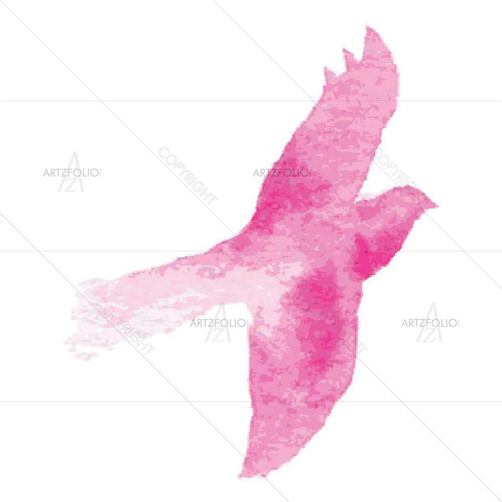 Watercolor Birds D8 — Baby custom art by ArtzFolio