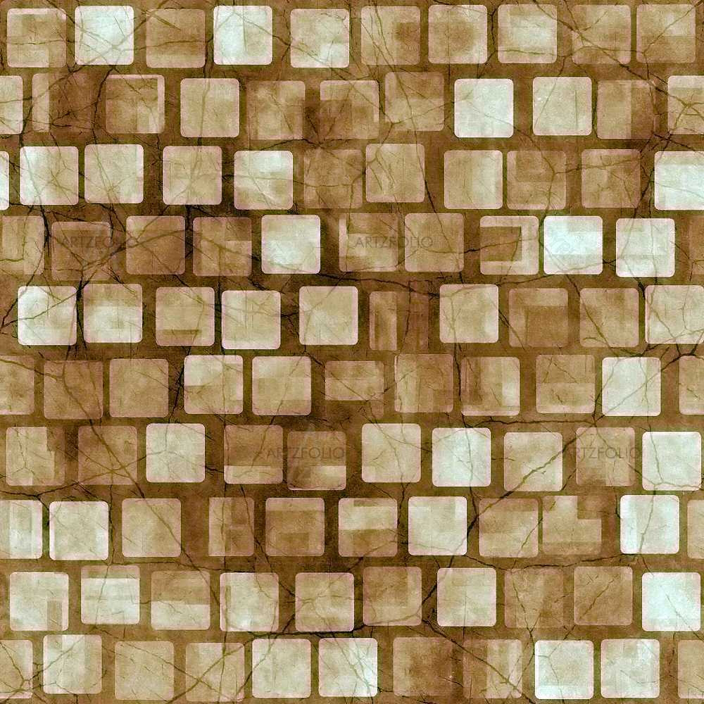 Tiled Rust — custom-size art design 5008935
