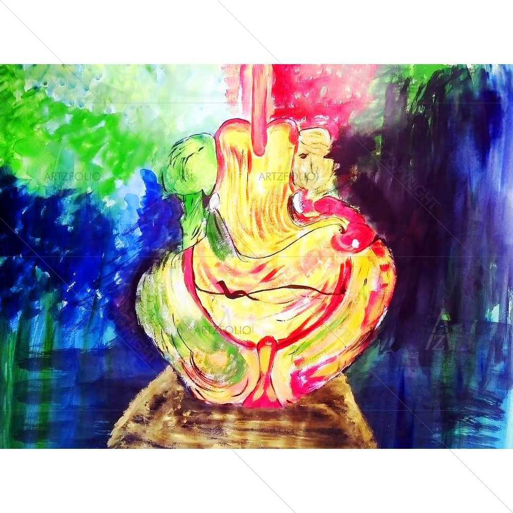 God Ganesh Bhalchandra — custom-size art design 5008939