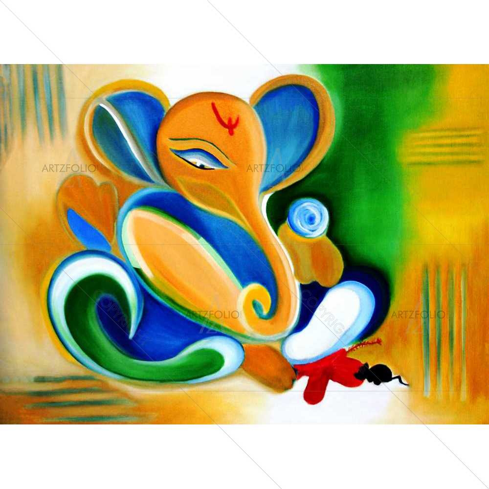 God Ganesh Buddhinath — custom-size art design 5008942