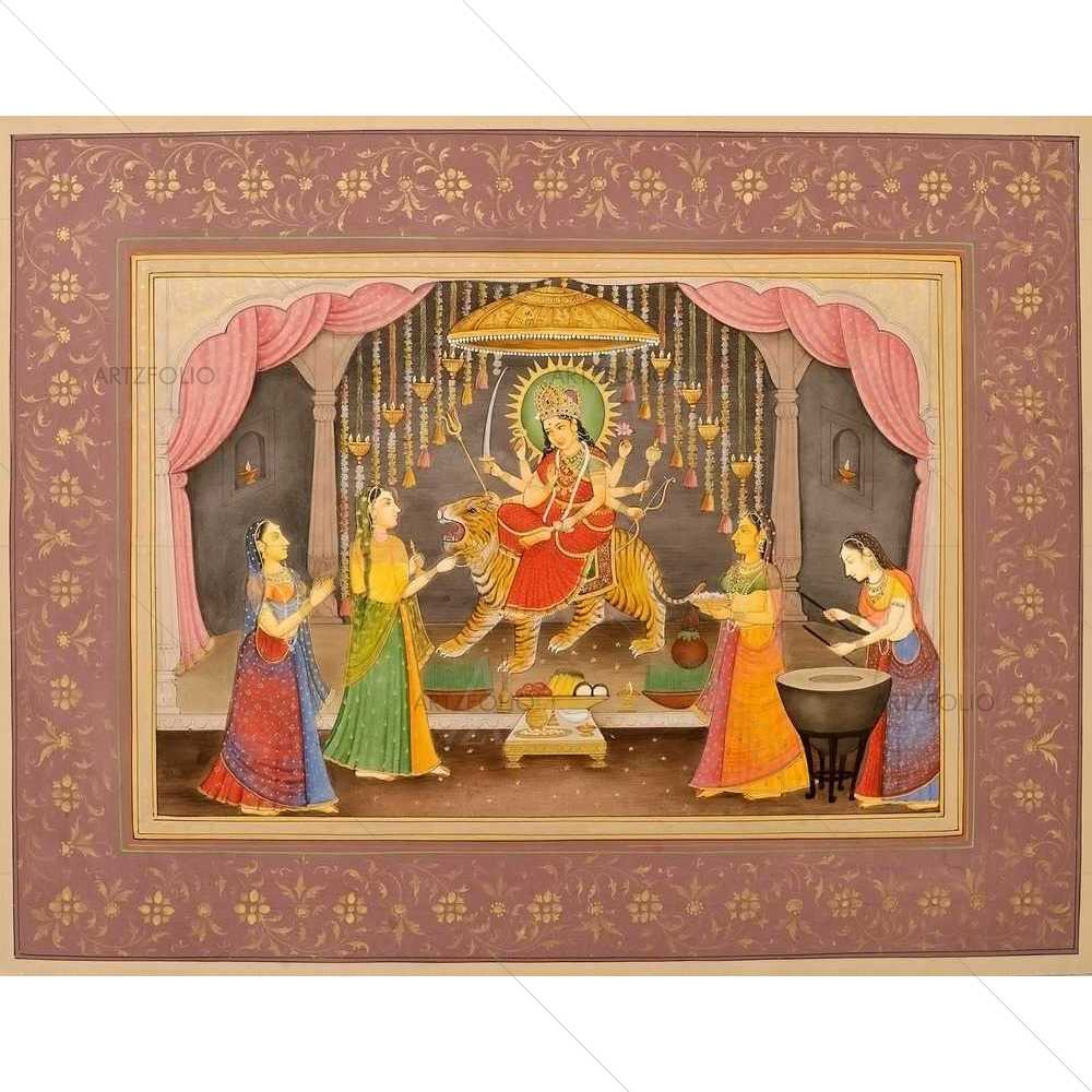 Goddess Durga Mata — custom-size art design 5008948