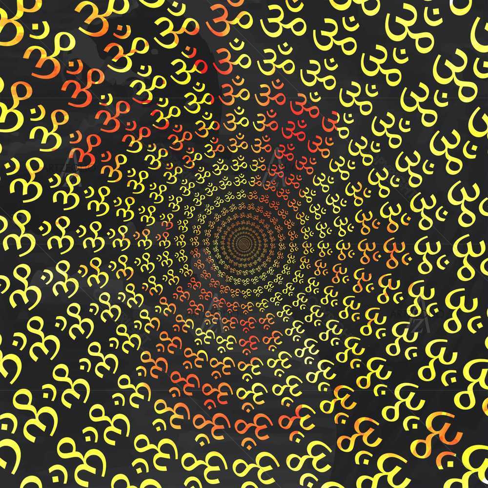 Om Aum Namah Shivaya — custom-size art design 5008999
