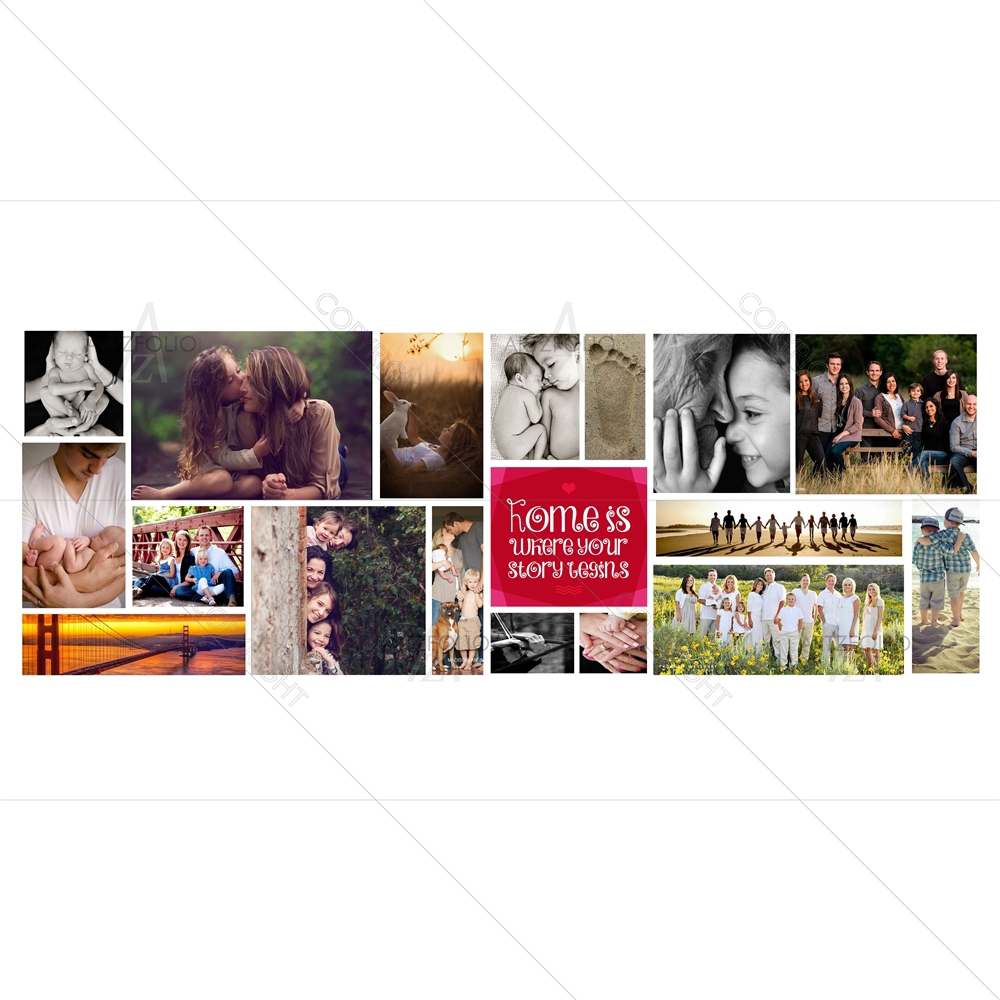 Home is Here — custom-size art design 5009047