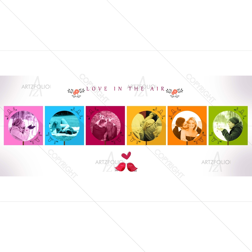 Love in the Air — custom-size art design 5009051