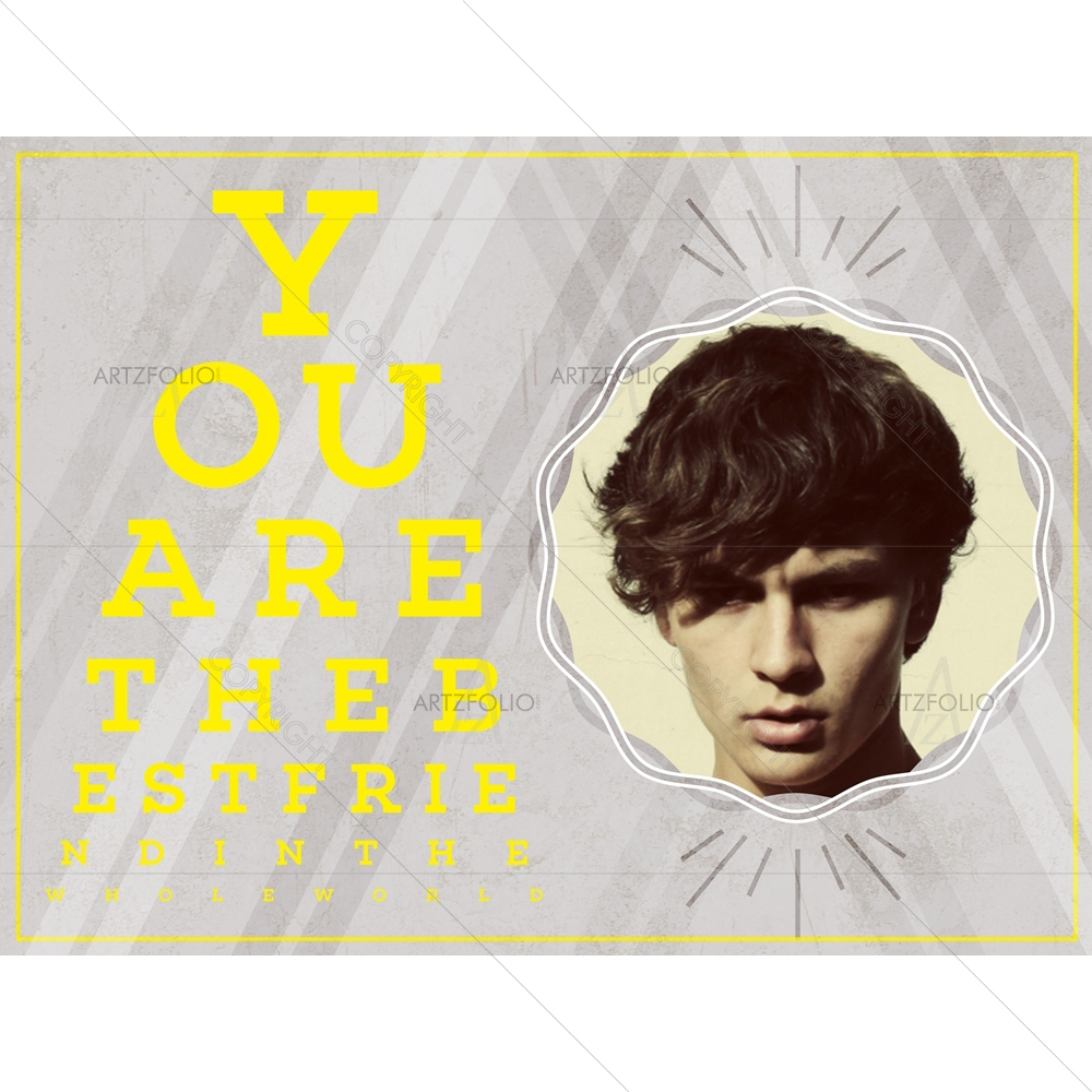 Best Friend in the Whole World — custom-size art design 5009086