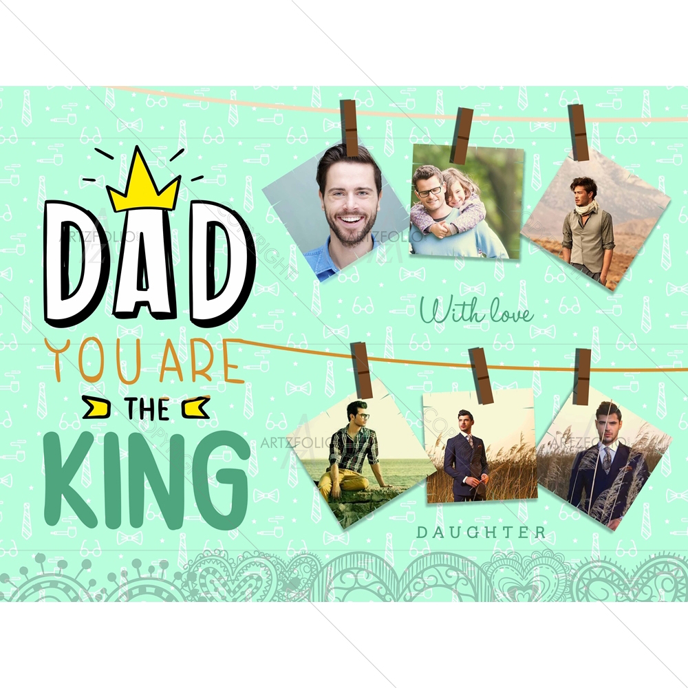 Dad The King — custom-size art design 5009093
