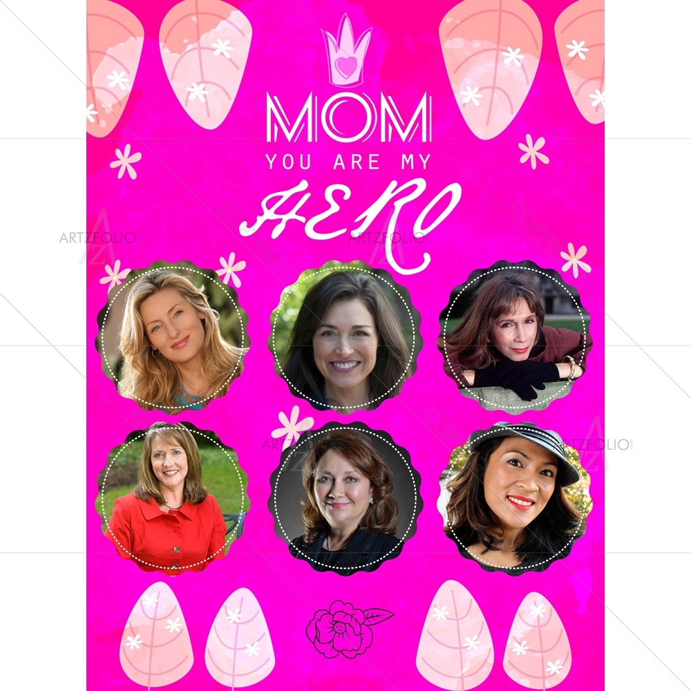 Mom My Hero — Devotional custom art by ArtzFolio